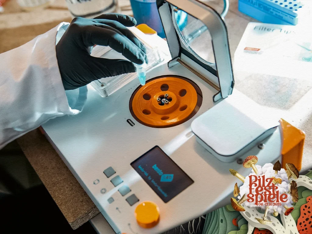 Pilzfestspiele: Hands-on Workshop: DNA-Barcoding von Pilzen
